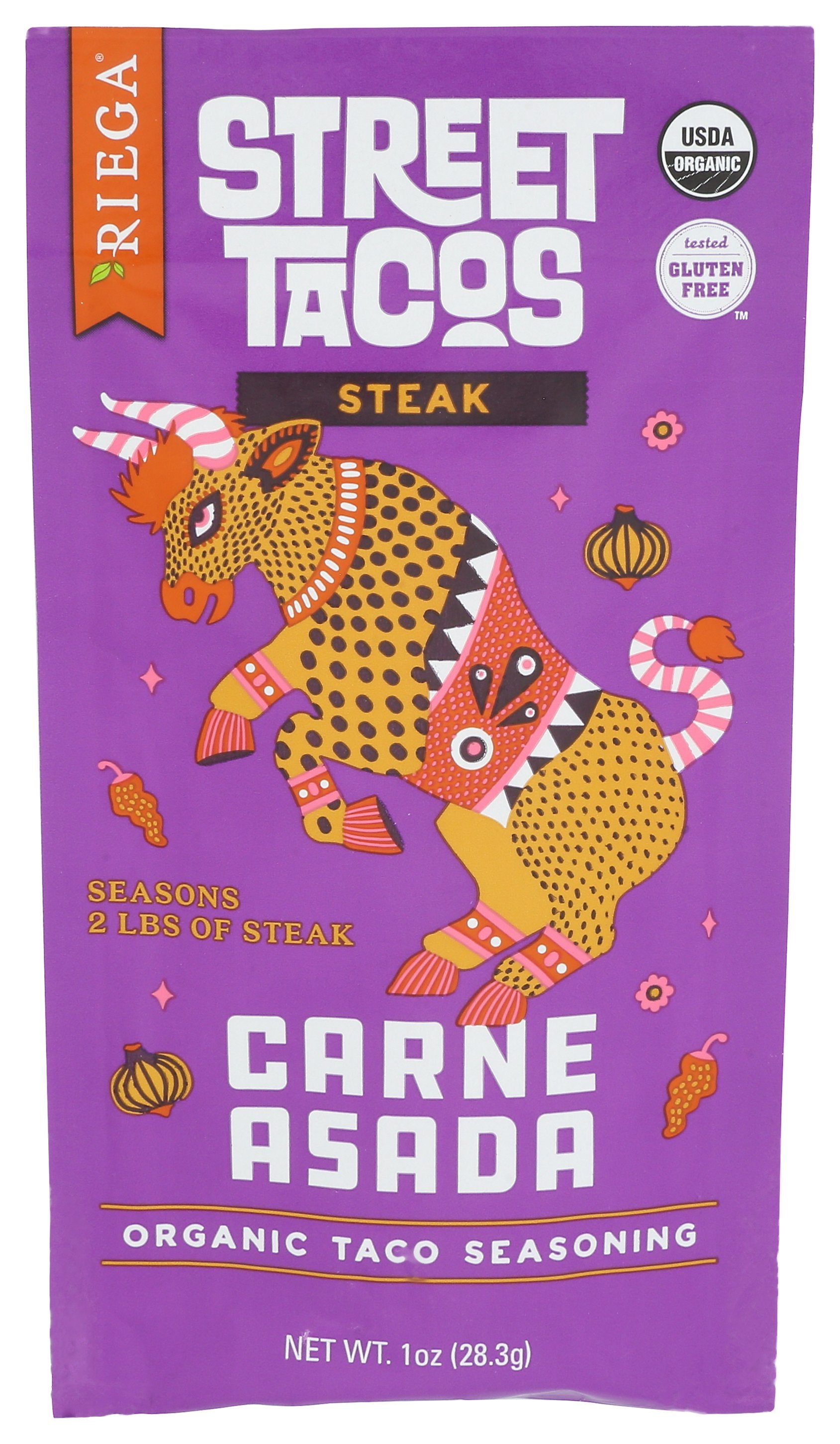 RIEGA SEASONING TCO CARNE ASADA - Case of 8