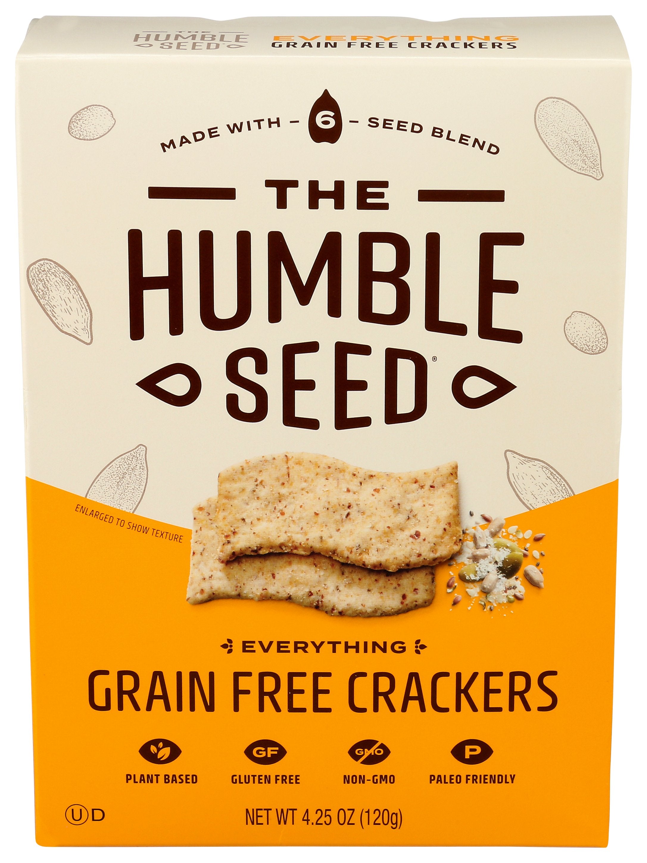 THE HUMBLE SEED CRACKERS GRN FREE EVRTNG - Case of 6