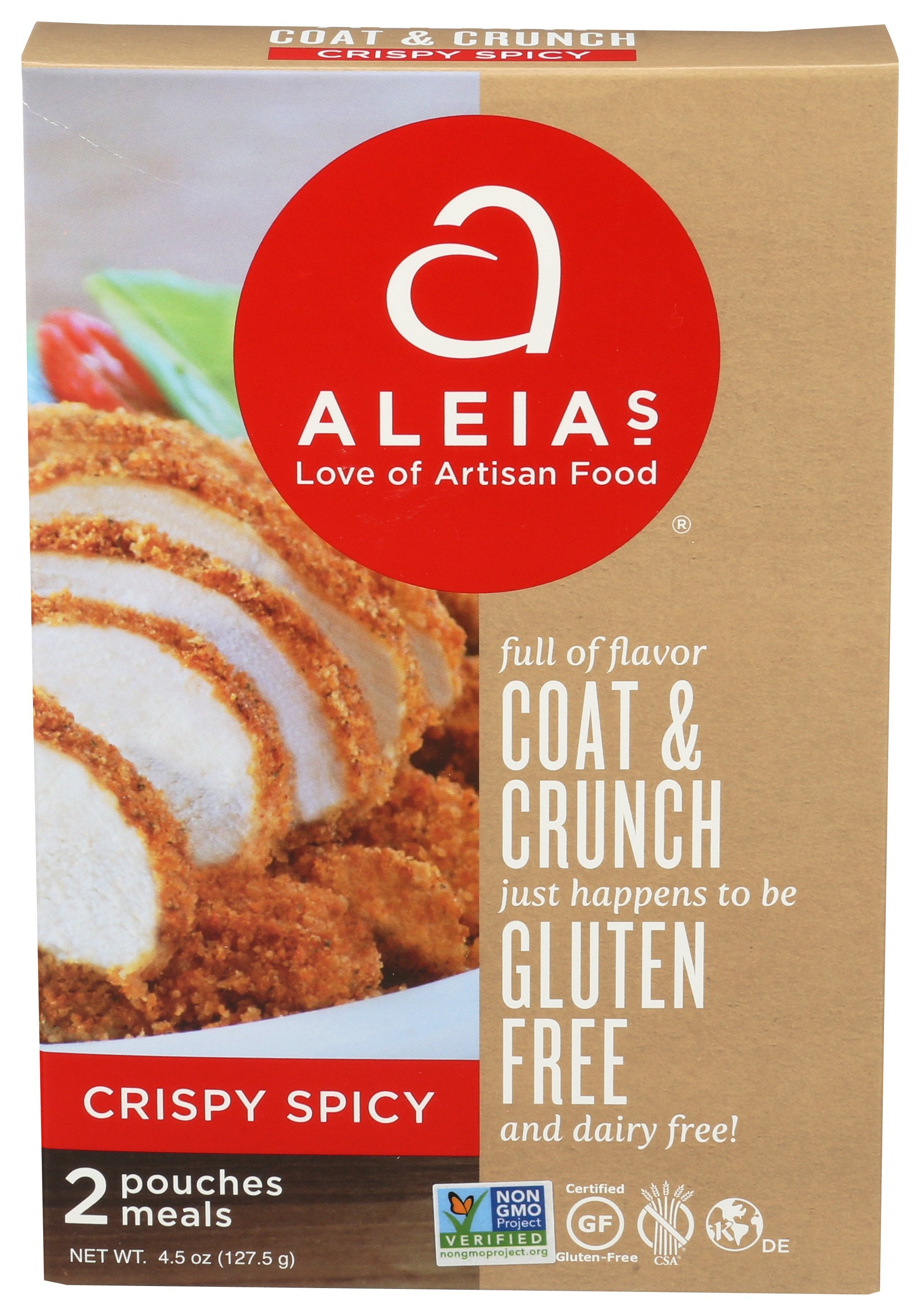 ALEIAS BREAD CRUMBS CRISPY SPICY - Case of 8