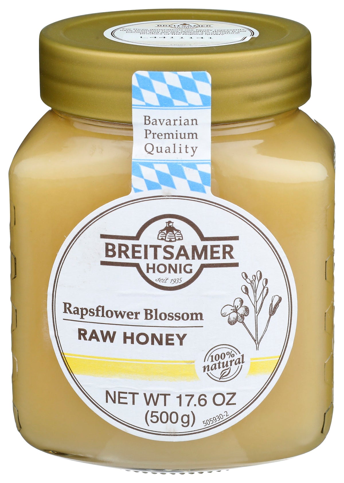 BREITSAMER HONEY CRMY RAPSFLOWER - Case of 6