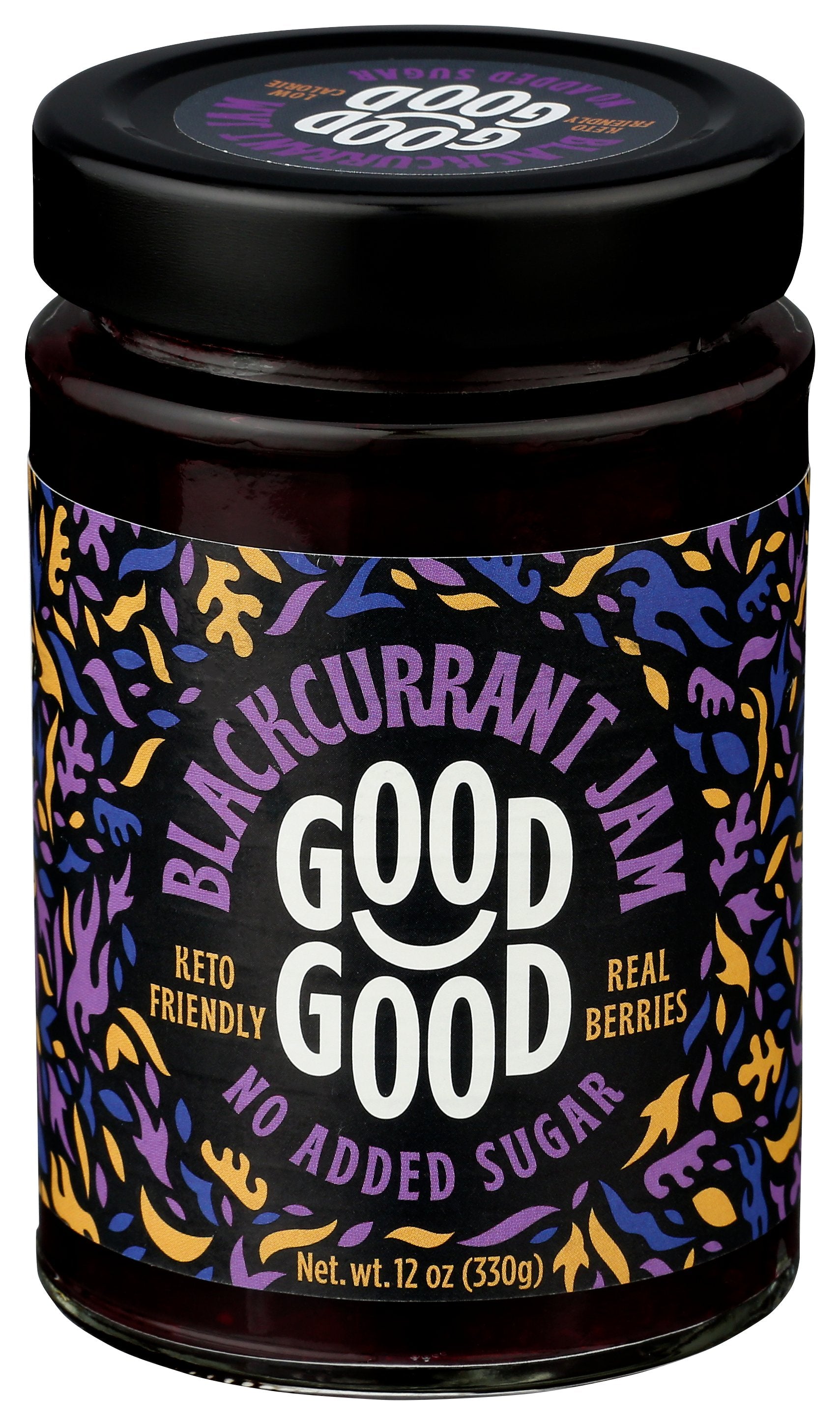 GOOD GOOD JAM SWEET BLACKCURRANT - Case of 6