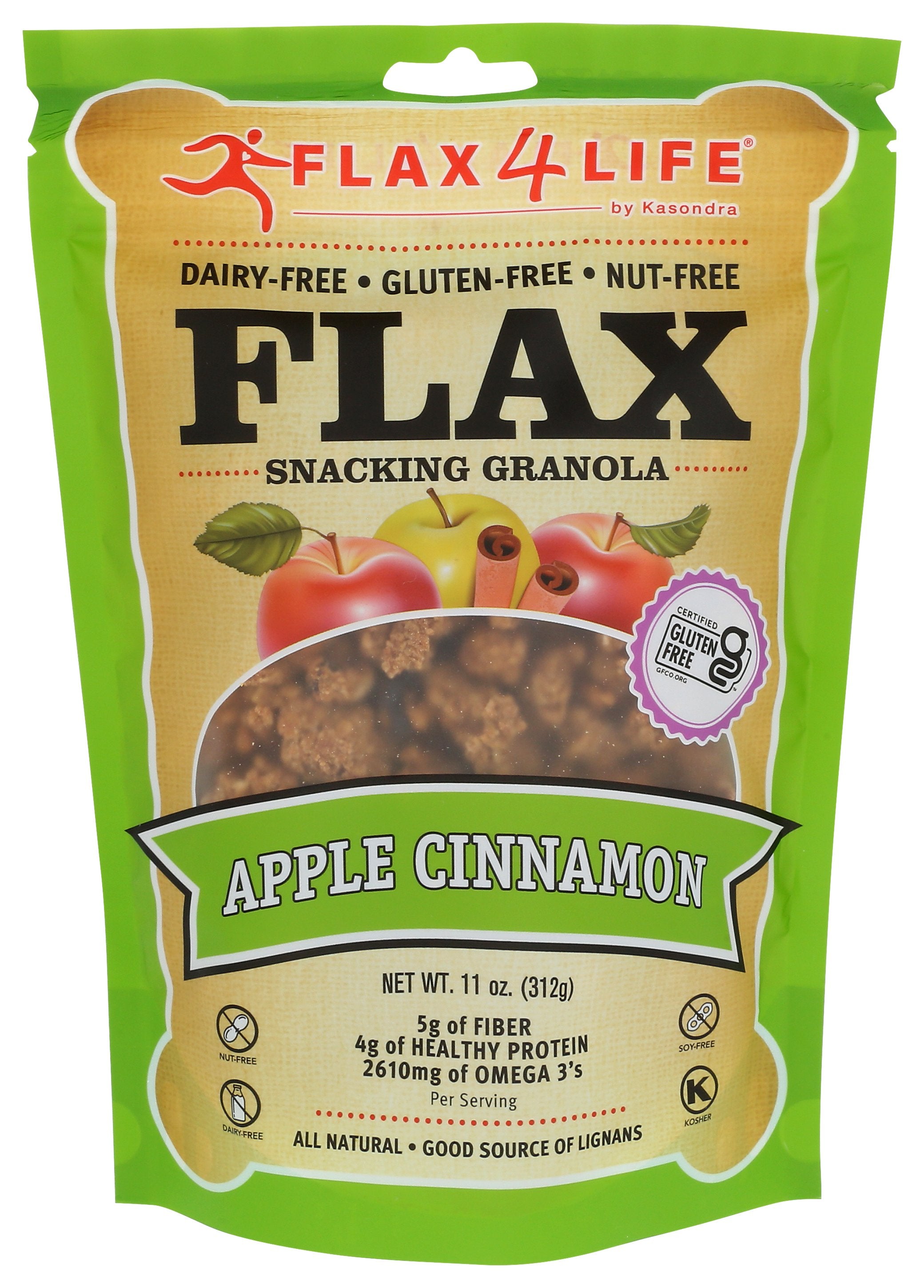 FLAX4LIFE GRANOLA APL CNMN FLX - Case of 6