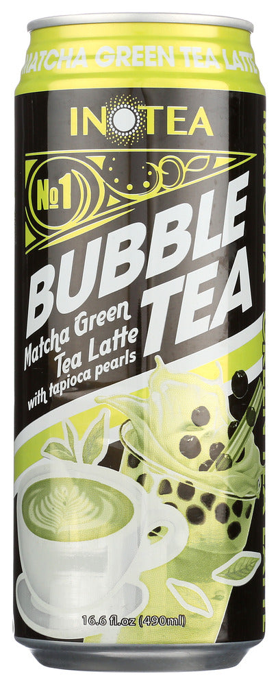 Inotea Tea Latte Matcha Green - Pack of 12 - 16.6 fo