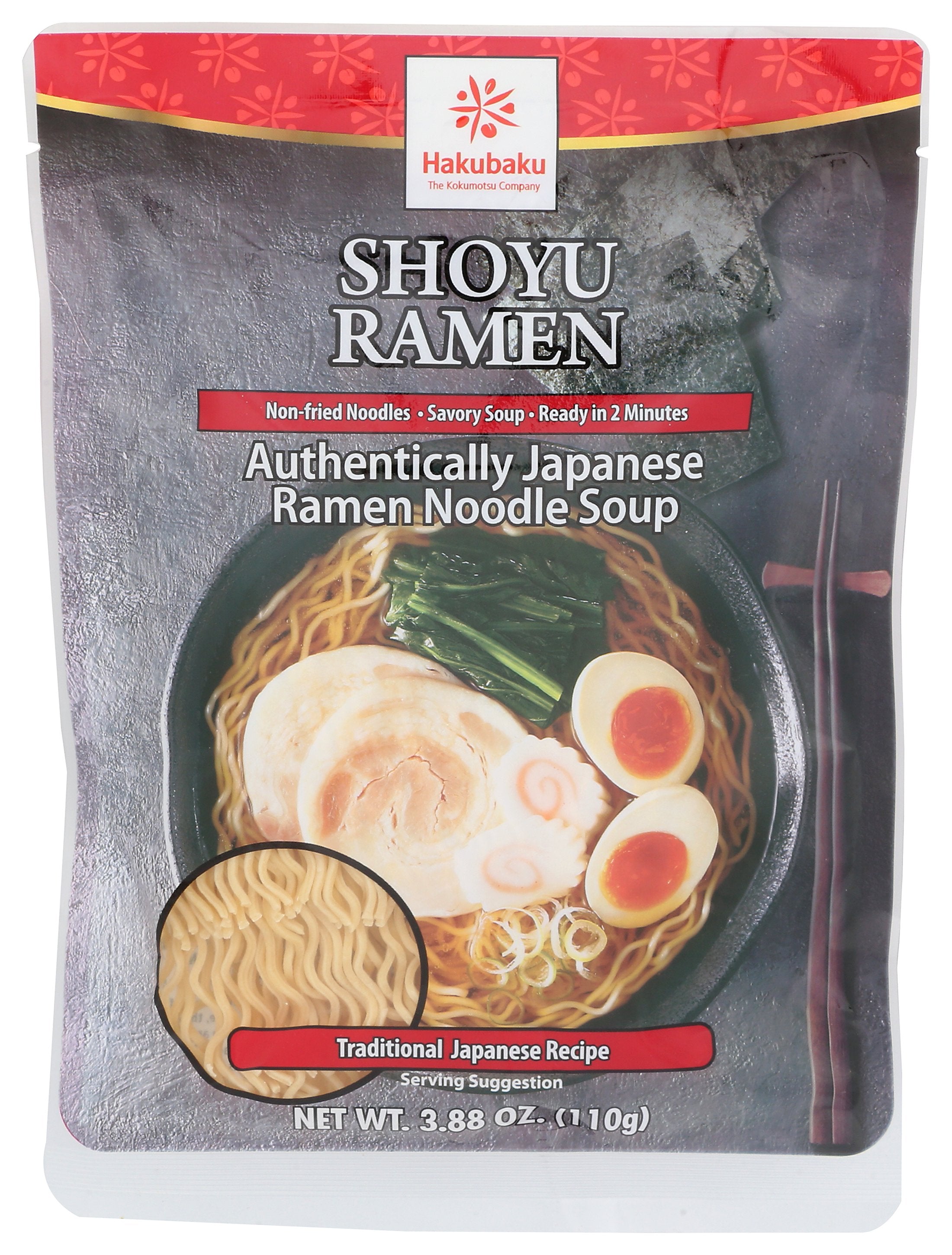 HAKUBAKU RAMEN SHOYU JAPAN - Case of 12