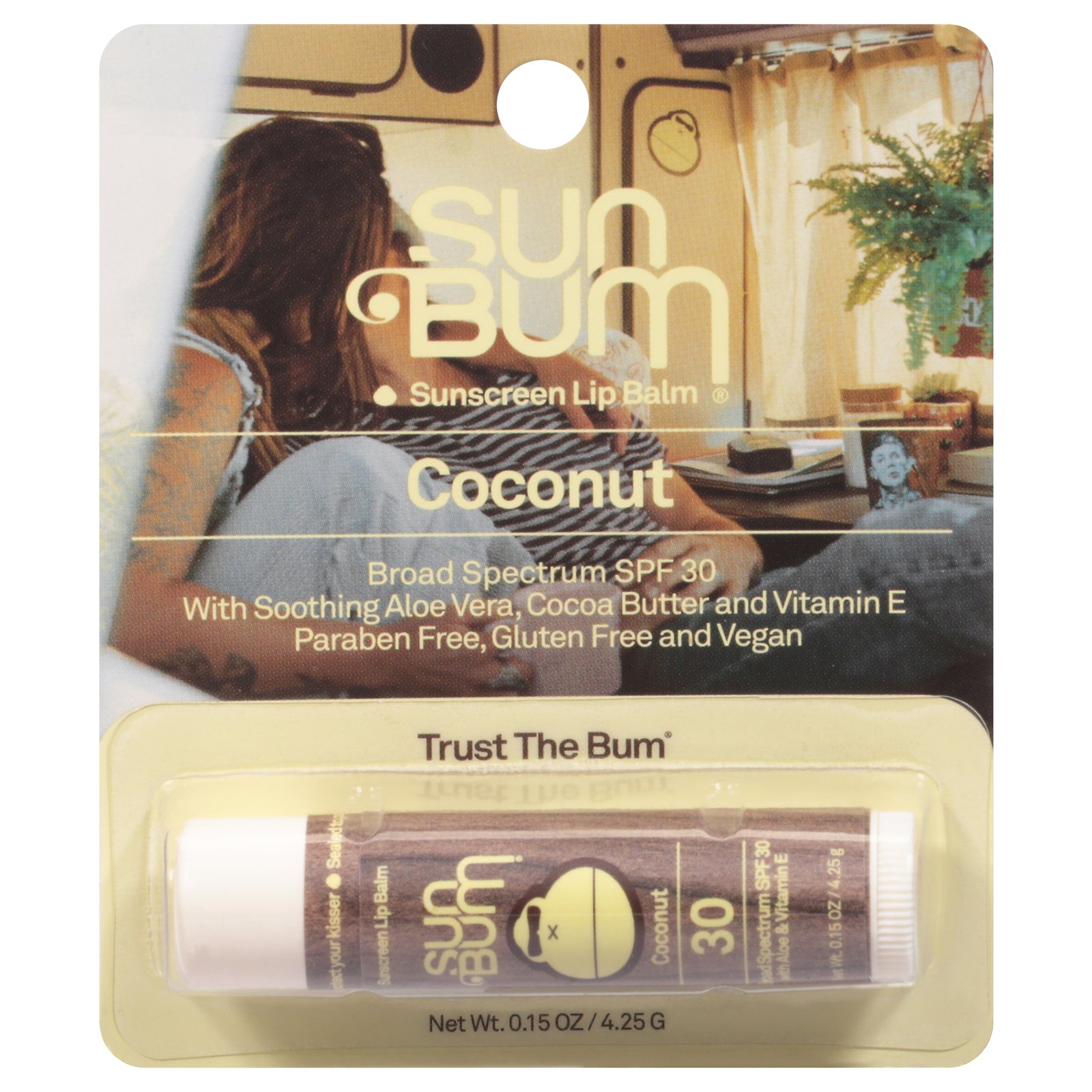 Sun Bum - Lip Balm Original Spf 30 - 1 Each-0.15 OZ