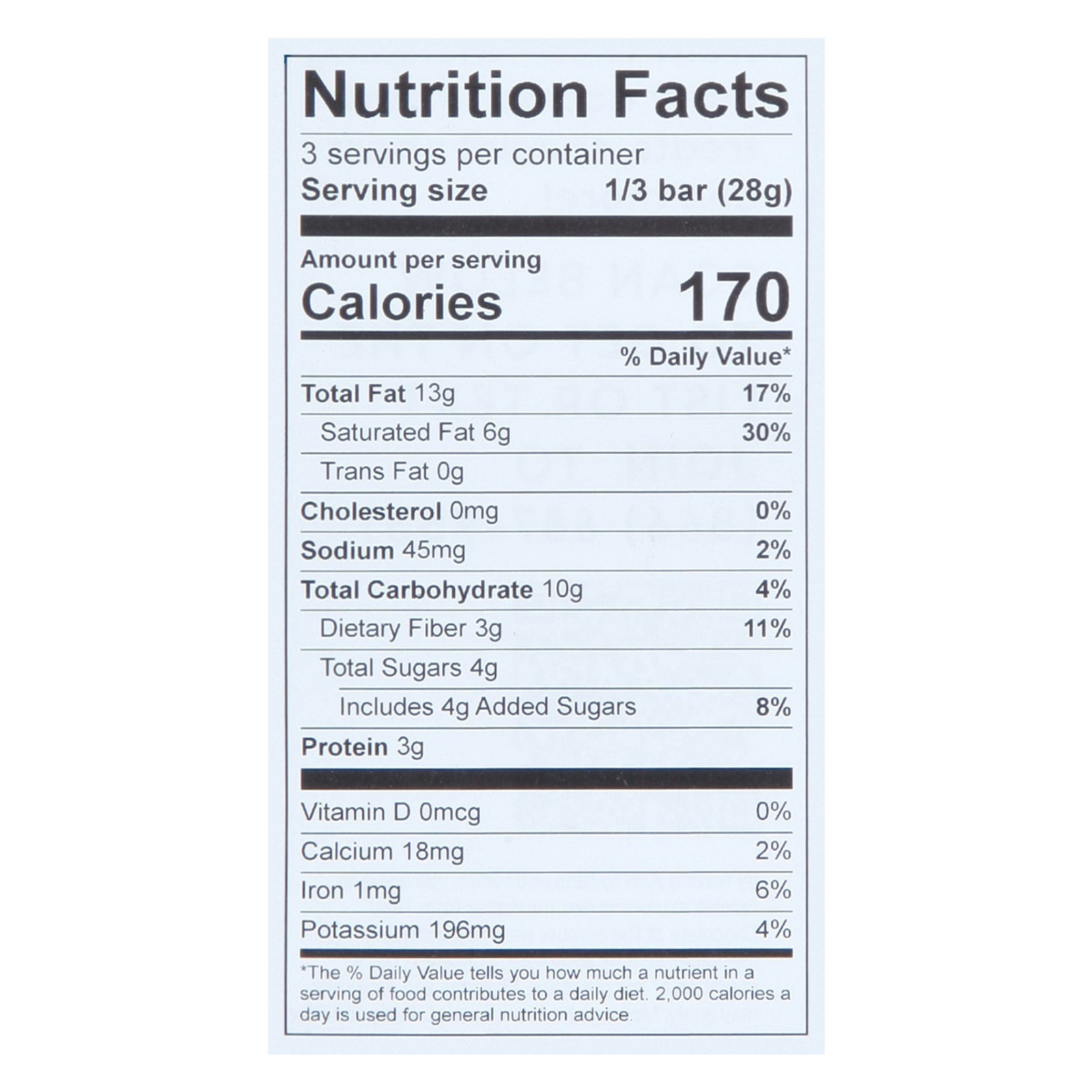 Theo Chocolate - Bar Salted Cshew 85% - Case of 12-3 OZ