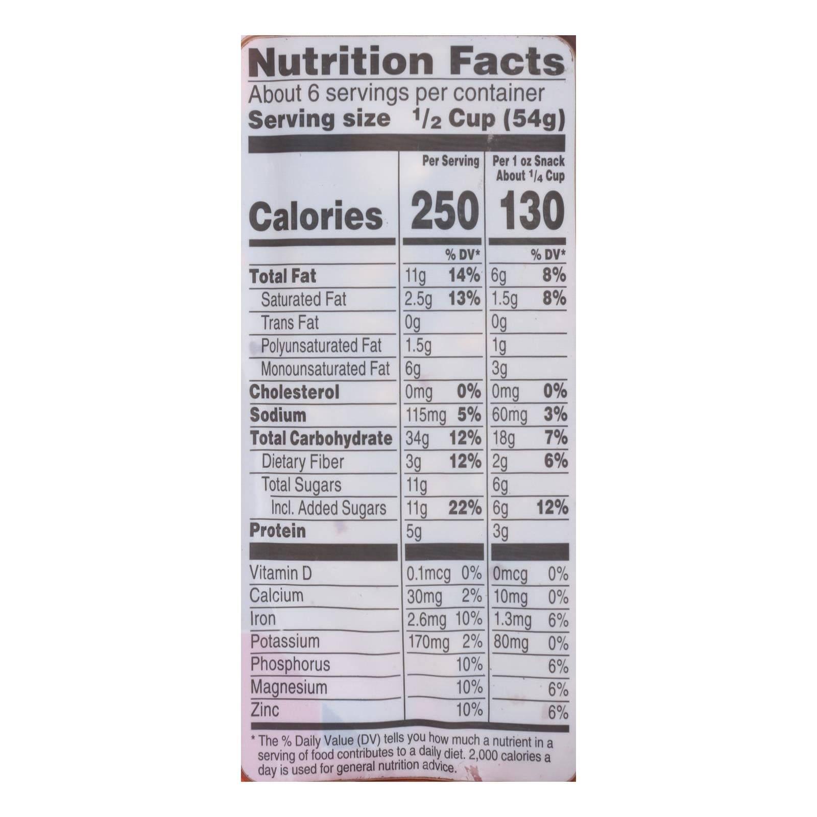 Bear Naked Granola - Cacao Cashew Butter - Case Of 6 - 11 Oz.