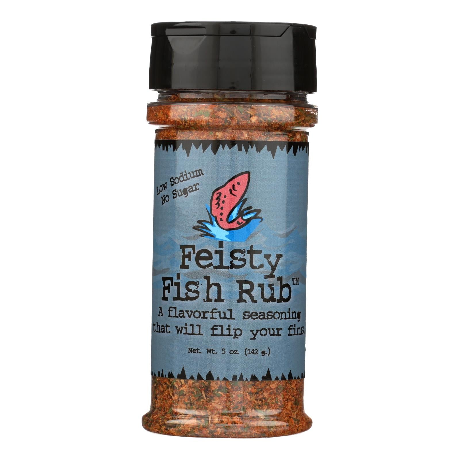 Mom's Gourmet Fiesty Fish Rub - Case of 12 - 5 OZ