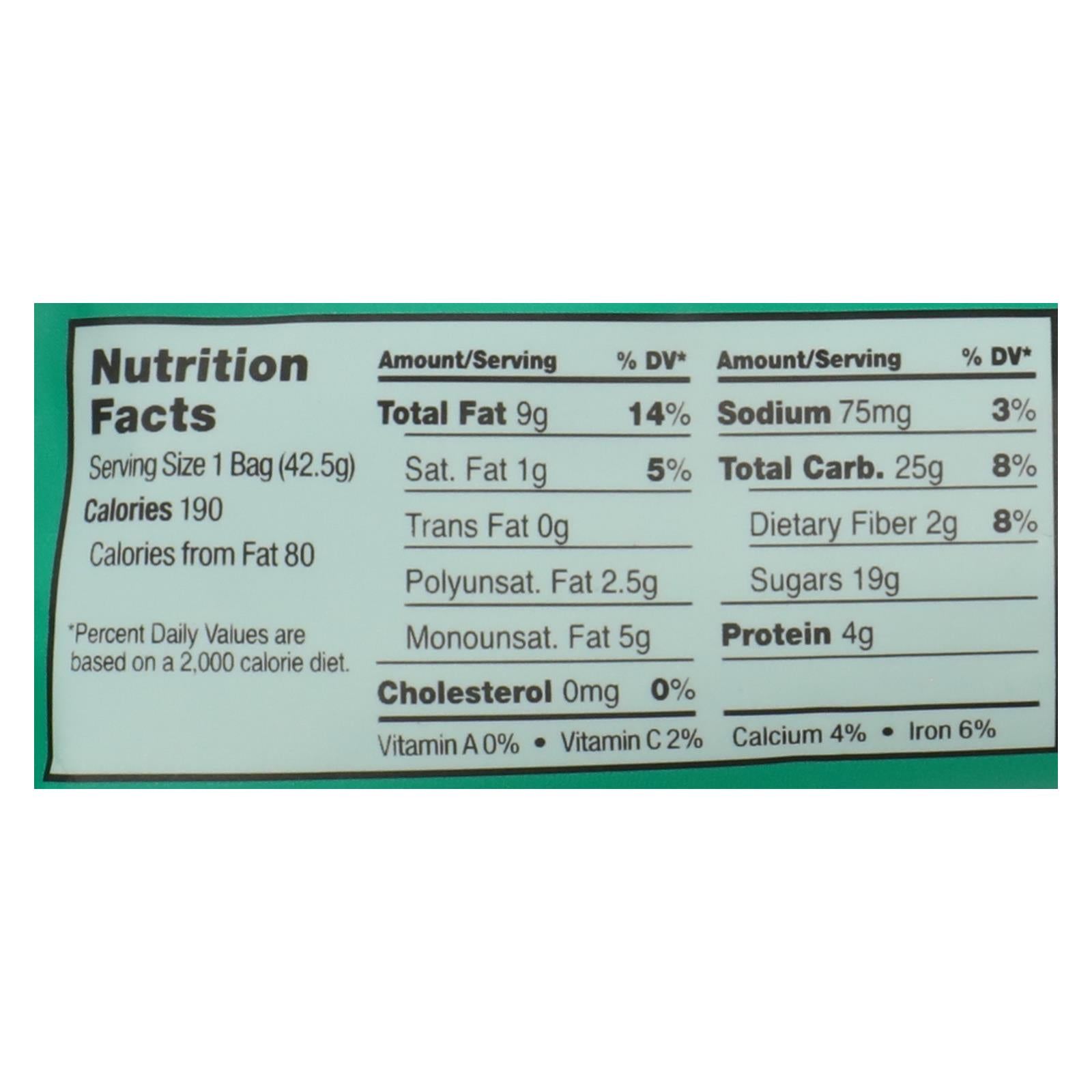 Sahale Snacks Trail Mix - Classic Fruit And Nut Blend - 1.5 Oz - Case Of 9