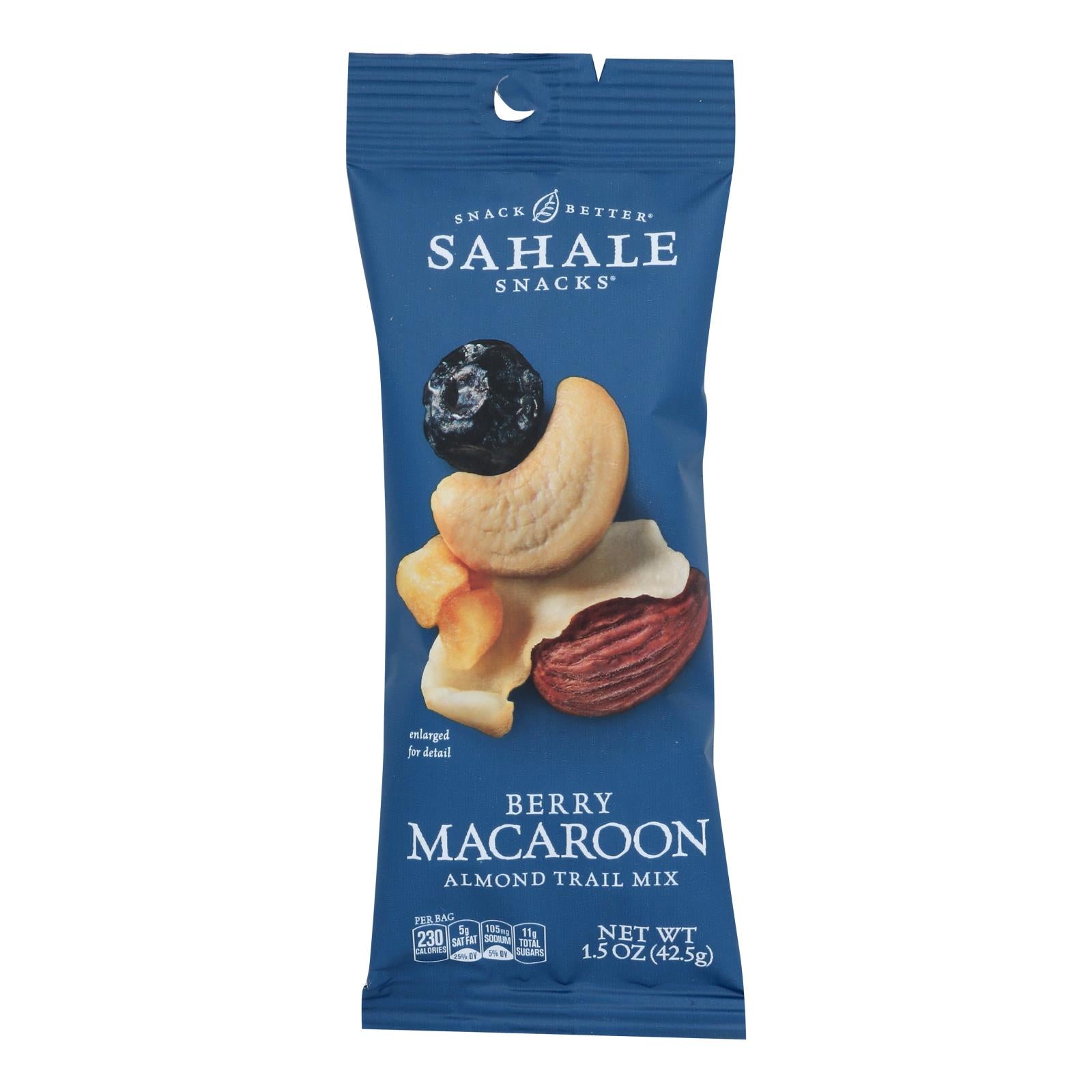 Sahale Berry Macaroon Almond Trail Mix - Case Of 9 - 1.5 Oz