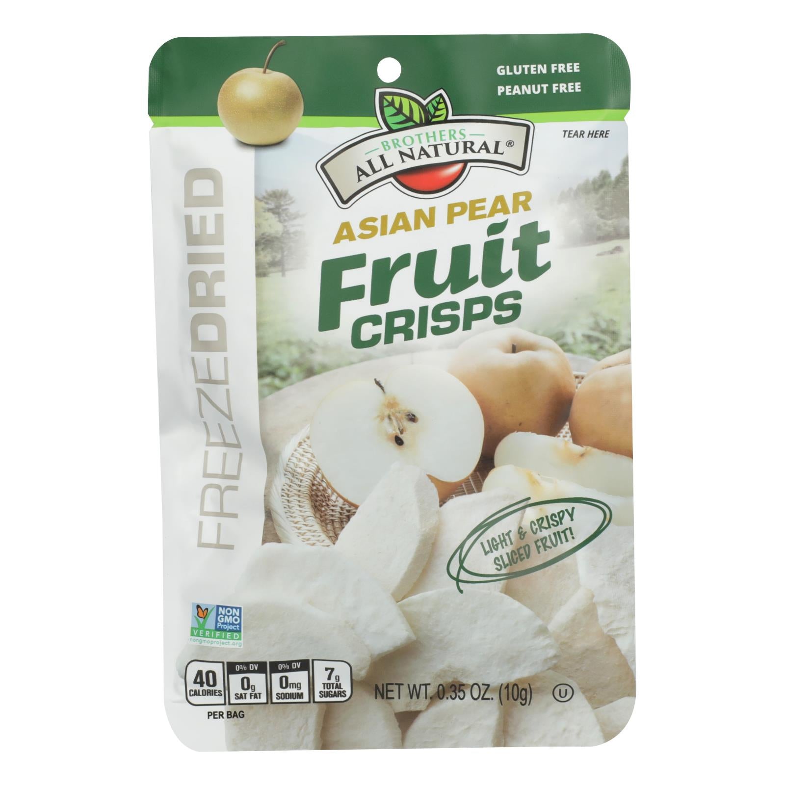 Freeze Dried Crisps, Asian Pear - Case of 24 - .35 OZ