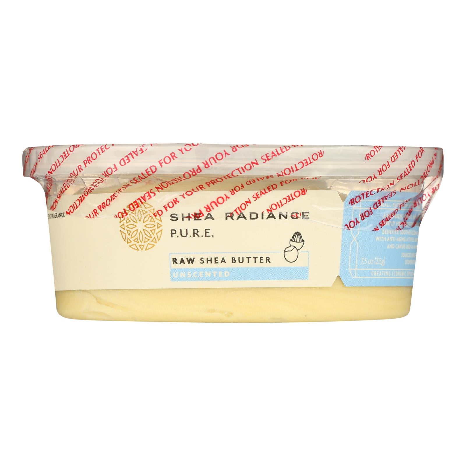Shea Radiance Unscented Shea Butter - 1 Each - 7.5 Oz