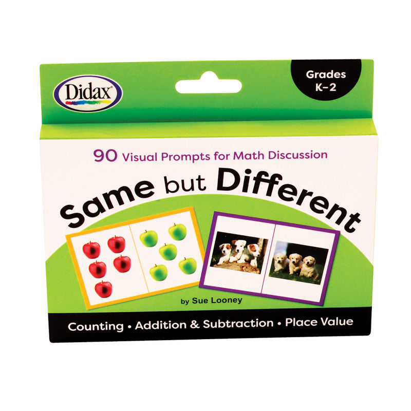 DIDAX - Same but Different Cards, Grades K-2