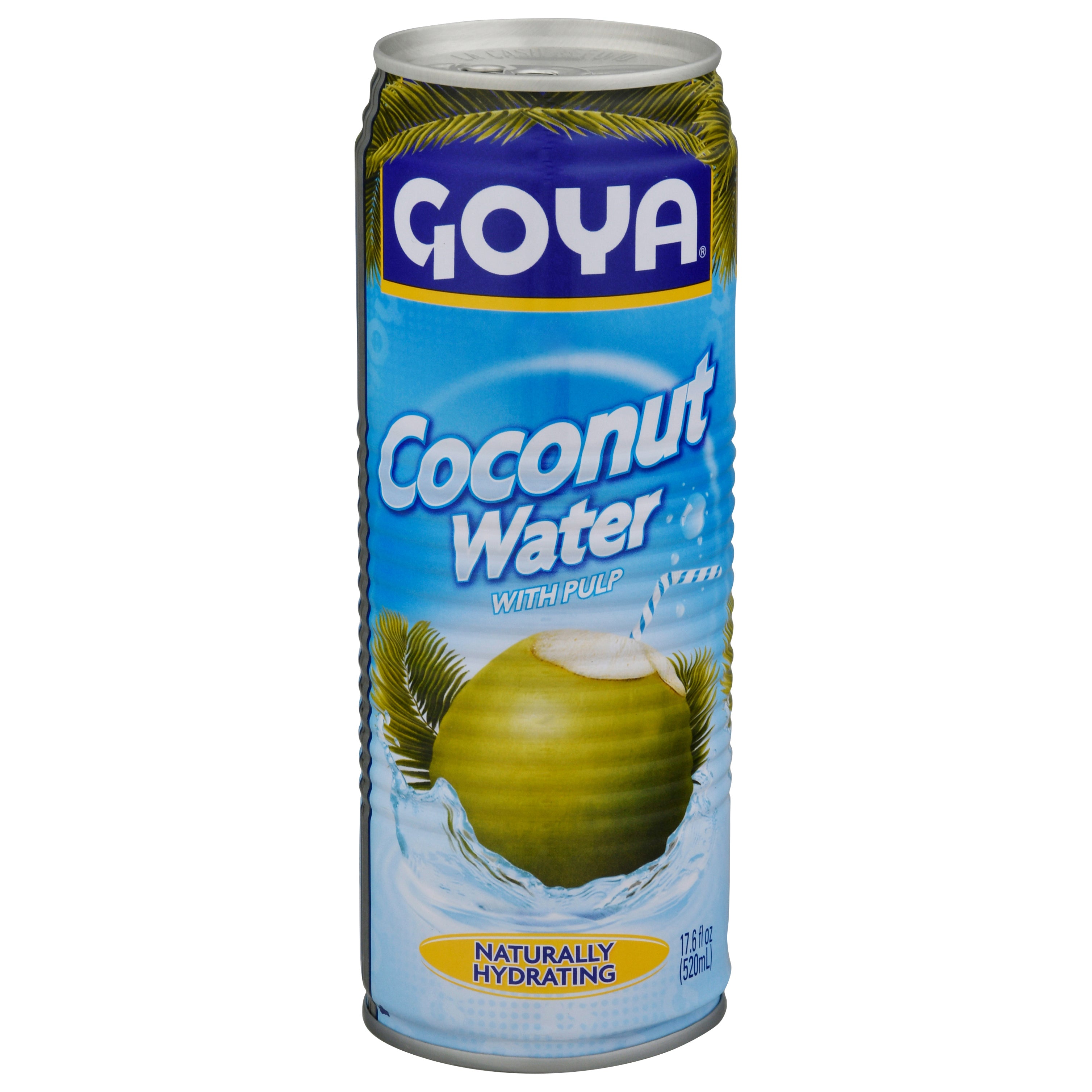 Goya Coconut Water with Pulp 17.6 fl oz - Case of 24