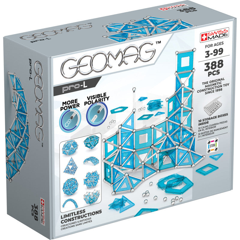 GEOMAG - MASTERBOX PRO-L, 388 Pieces