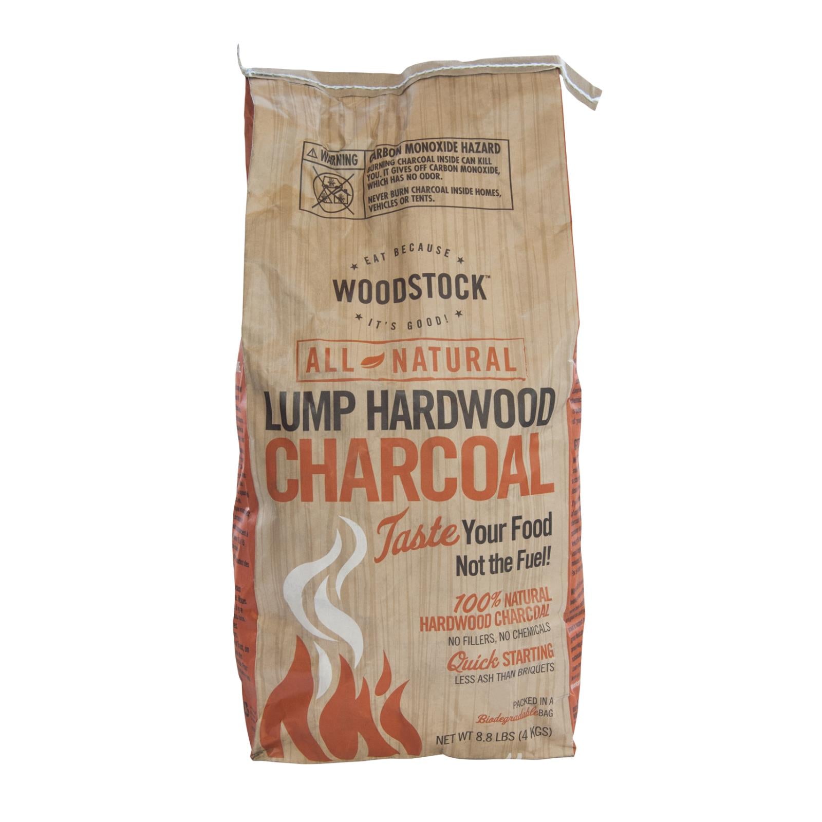 Woodstock Natural Hardwood Lump Charcoal, 8.8 lb