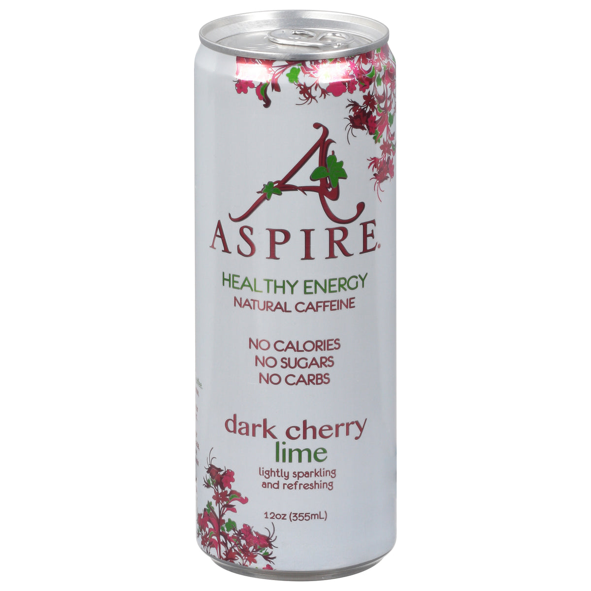 Aspire Dark Cherry Lime Energy Drink 12 oz - Case of 12