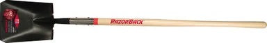 Razor-Back Square Point Transfer Shovel Wood Hndl