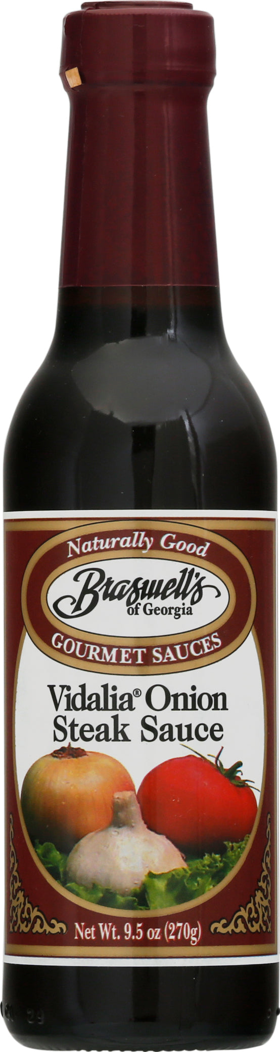 Braswell's Vidalia Onion Steak Sauce 9.5 oz - Case of 6