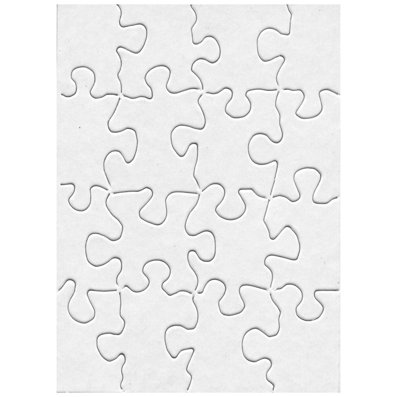 Compoz-A-Puzzle®, 4" x 5-1/2" Rectangle, 16 Pieces, 24 Puzzles