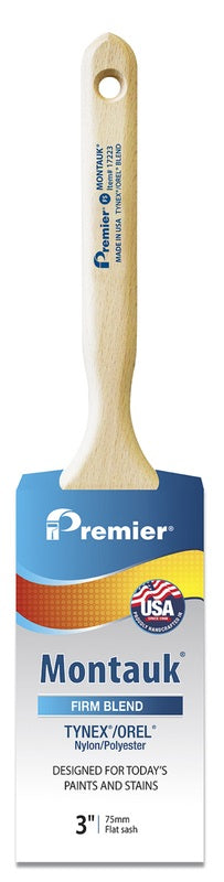 PREMIER - Premier Montauk 3 in. Firm Flat Sash Paint Brush - Case of 6