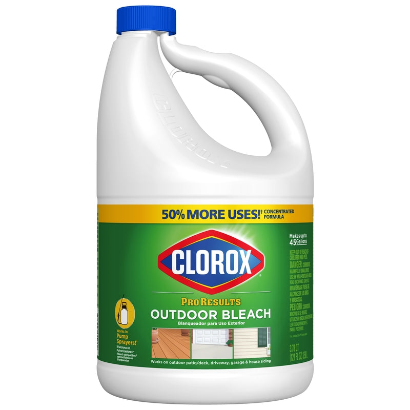 CLOROX - Clorox ProResults Regular Scent Outdoor Bleach 121 oz - Case of 3