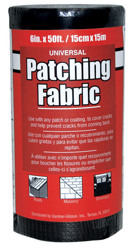 GARDNER-GIBSON - Gardner Black Resin Coated Fiberglass Roofing Fabric
