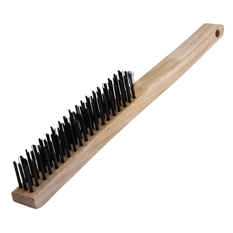 WARNER - Warner 3 in. W X 14 in. L Carbon Steel Wire Brush - Case of 12