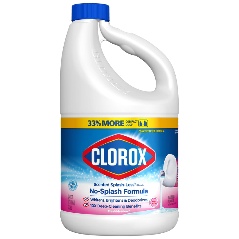 CLOROX - Clorox Splash-Less Fresh Meadow Scent Bleach 77 oz - Case of 6