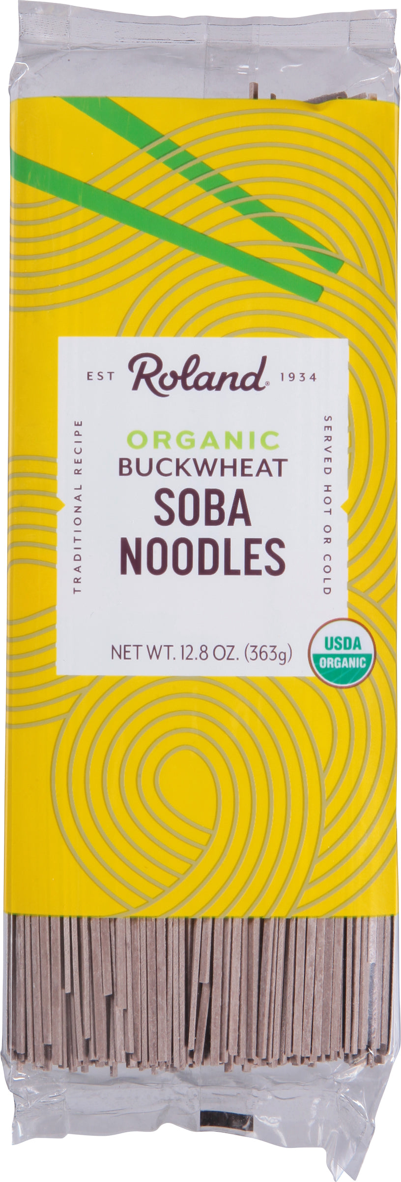 Roland Organic Buckwheat Soba Noodles 12.8 oz - Case of 10