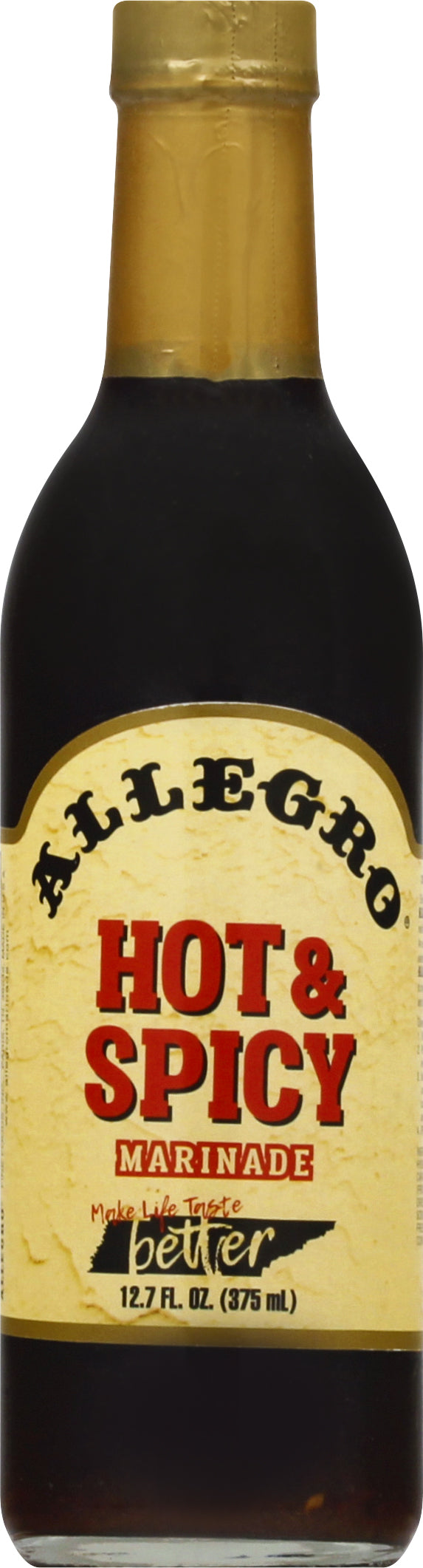 Allegro Hot & Spicy Marinade 12.7 oz - Case of 6
