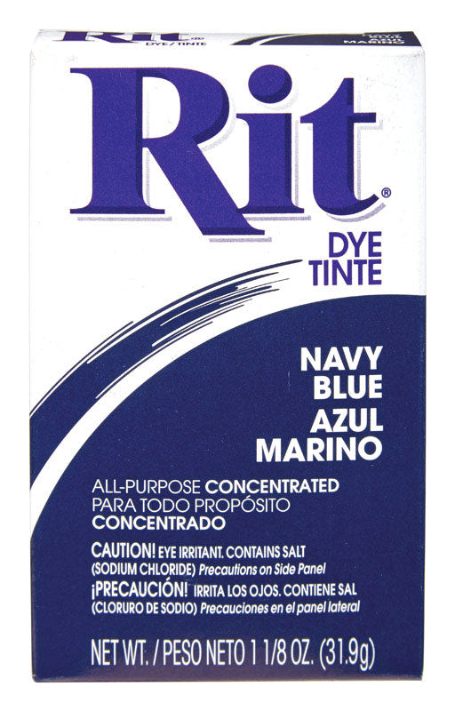 RIT - Rit 1.13 oz Navy Blue For Fabric Dye - Case of 6