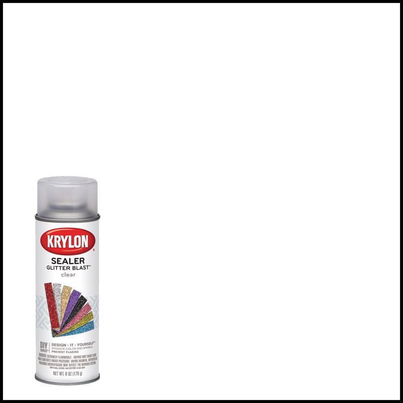 KRYLON - Krylon Glitter Blast Clear Spray Paint 6 oz - Case of 6