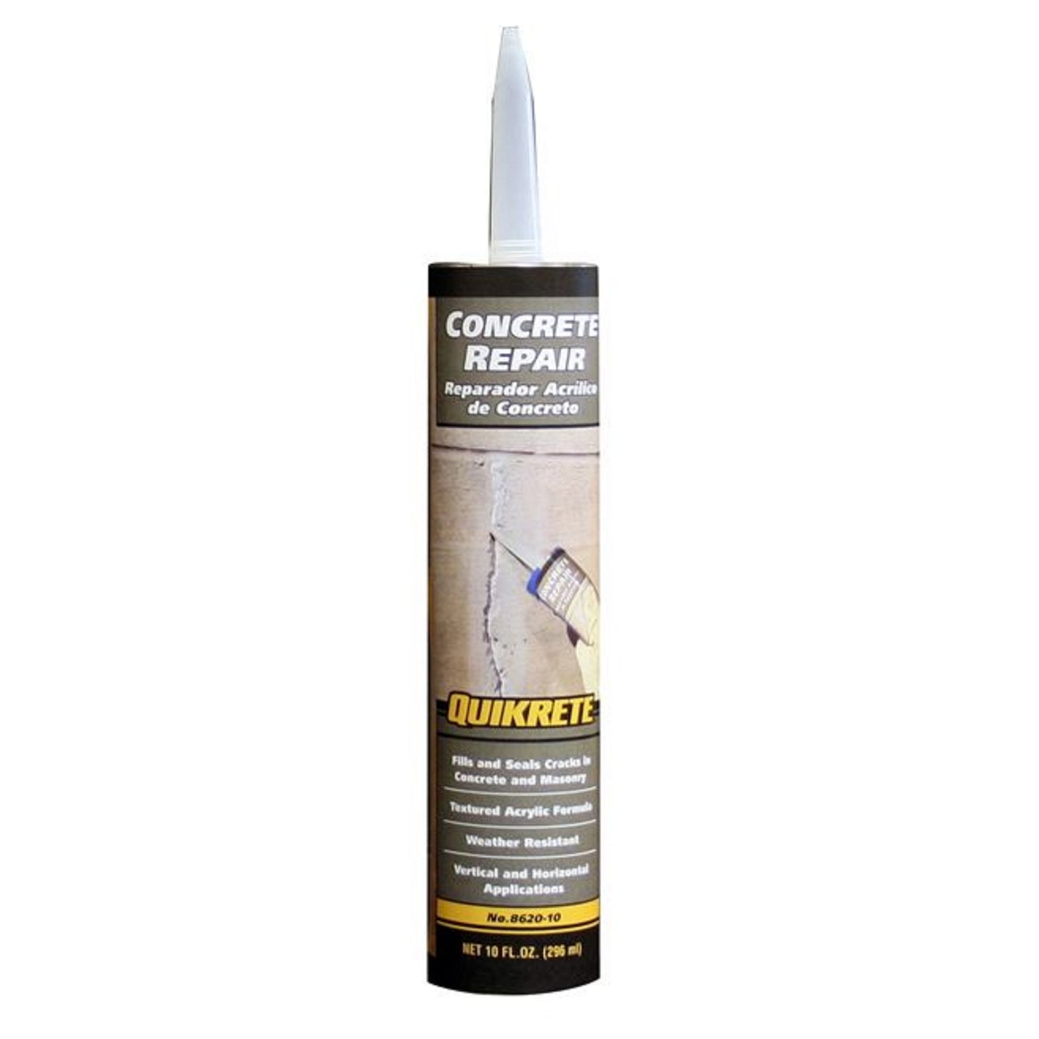 Quikrete Gray Concrete Repair 10 oz - Case of 6