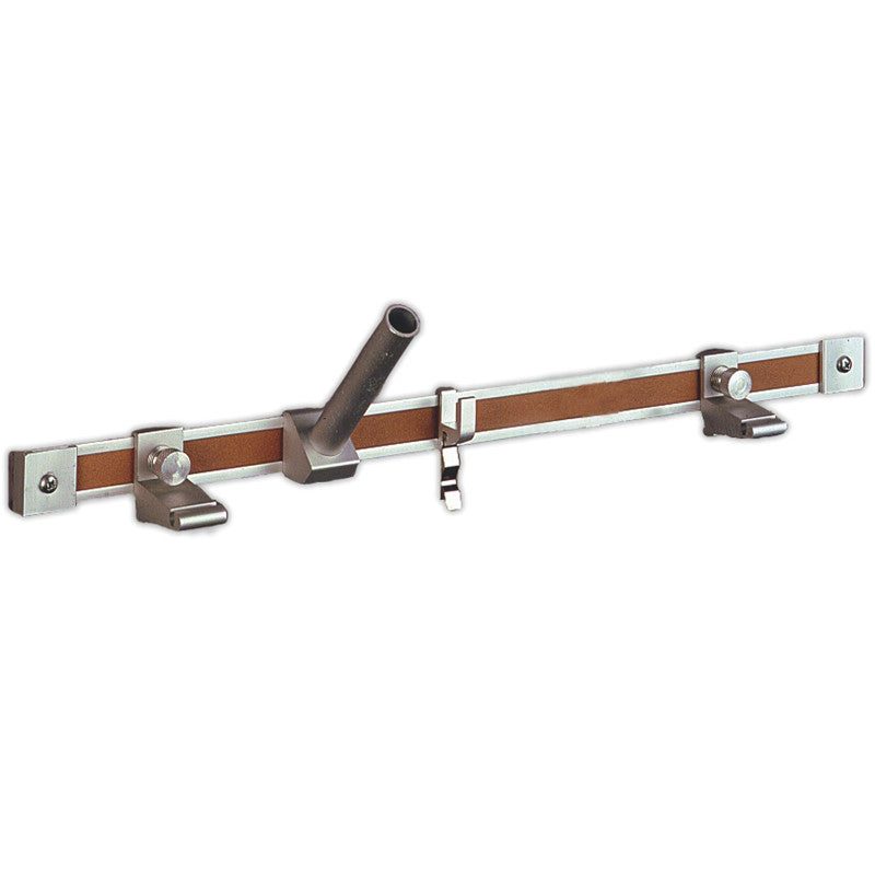 GHENT - Aluminum 1" Maprail with Cork Insert, 6'L, 1 Per Carton