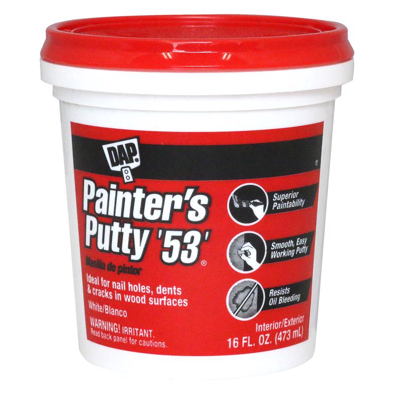 DAP - DAP Ready to Use White Painter's Putty 1 pt
