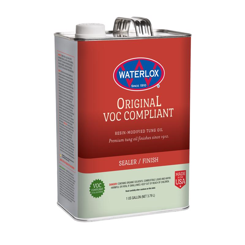 WATERLOX - Waterlox Medium Clear Oil-Based Compliant Sealer Finish 1 qt - Case of 6