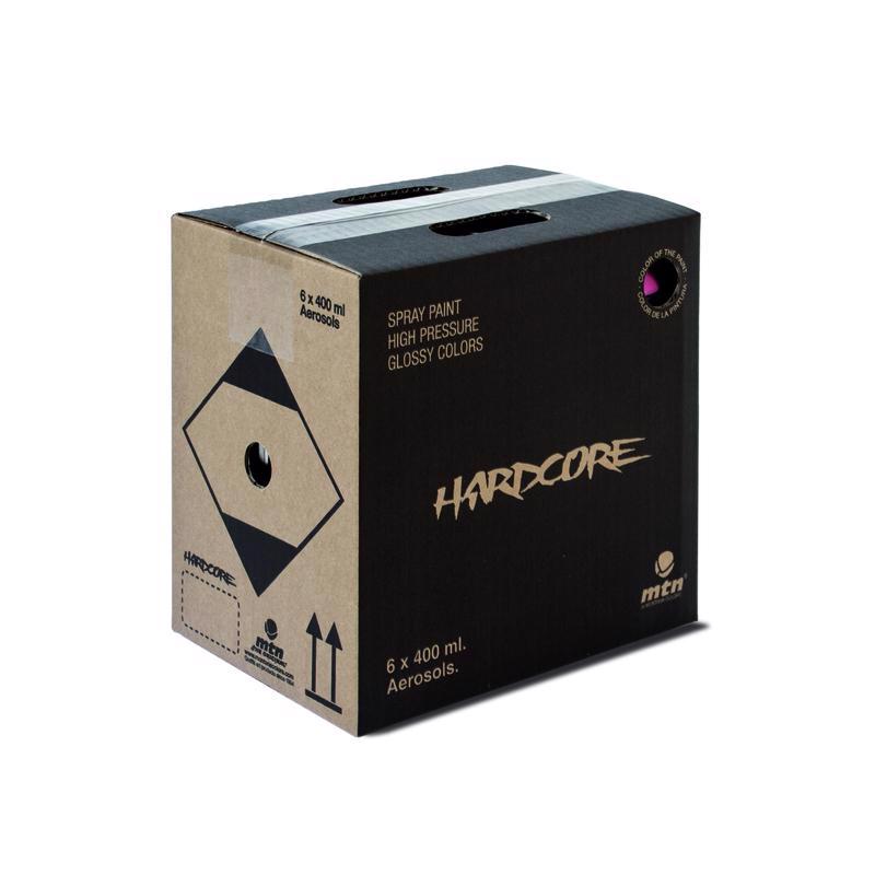 MTN - MTN Hardcore Gloss Matter Grey Spray Paint 11 oz - Case of 6