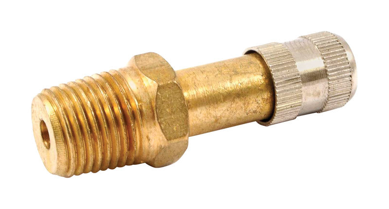 FORNEY - Forney Brass/Steel Tank Valve 1/8 in. Male 2 pc