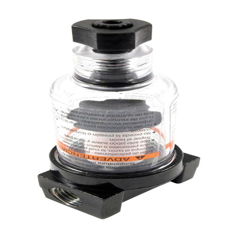 FORNEY - Forney Plastic/Steel Mini Air Line Filter 1/4 in. NPT 150 psi 1 pc