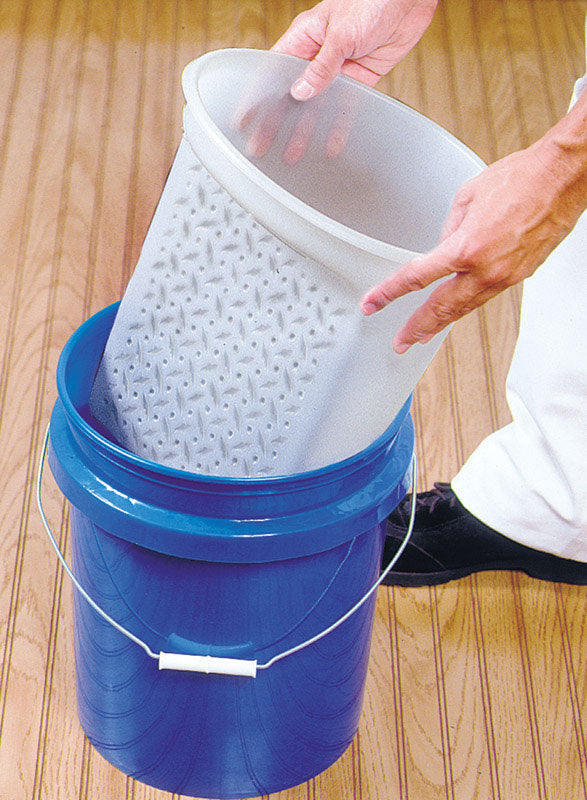 ENCORE - Encore White 5 gal Paint Pail Liner with Roller Grid