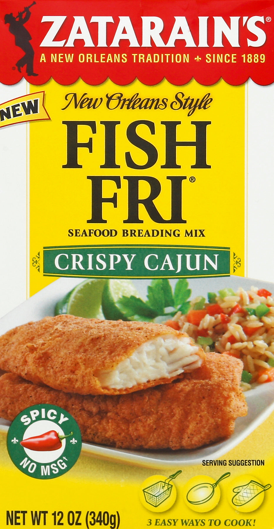 Zatarain's Fish Fri 12 oz - Case of 8