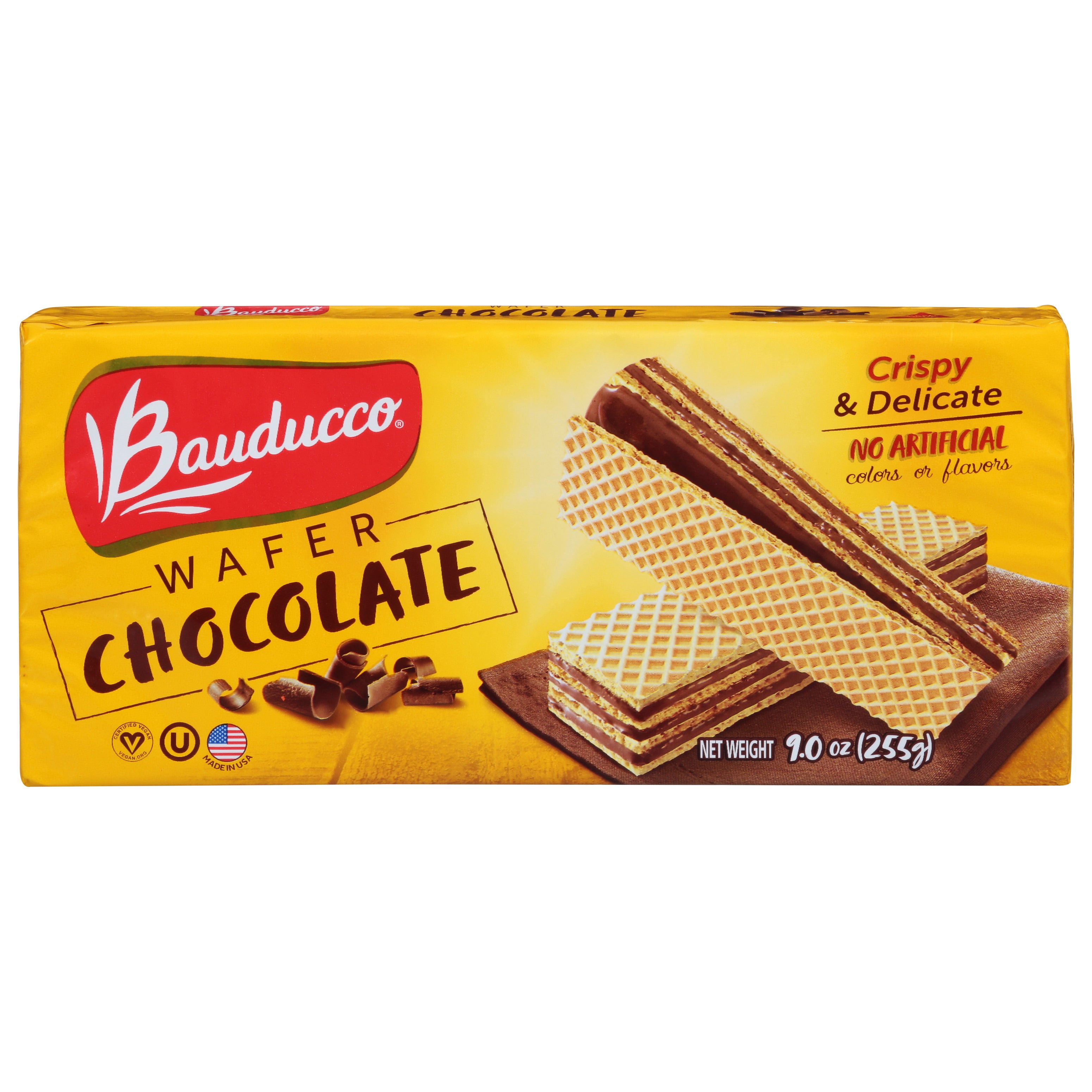 Bauducco Chocolate Wafer 9.0 oz - Case of 14