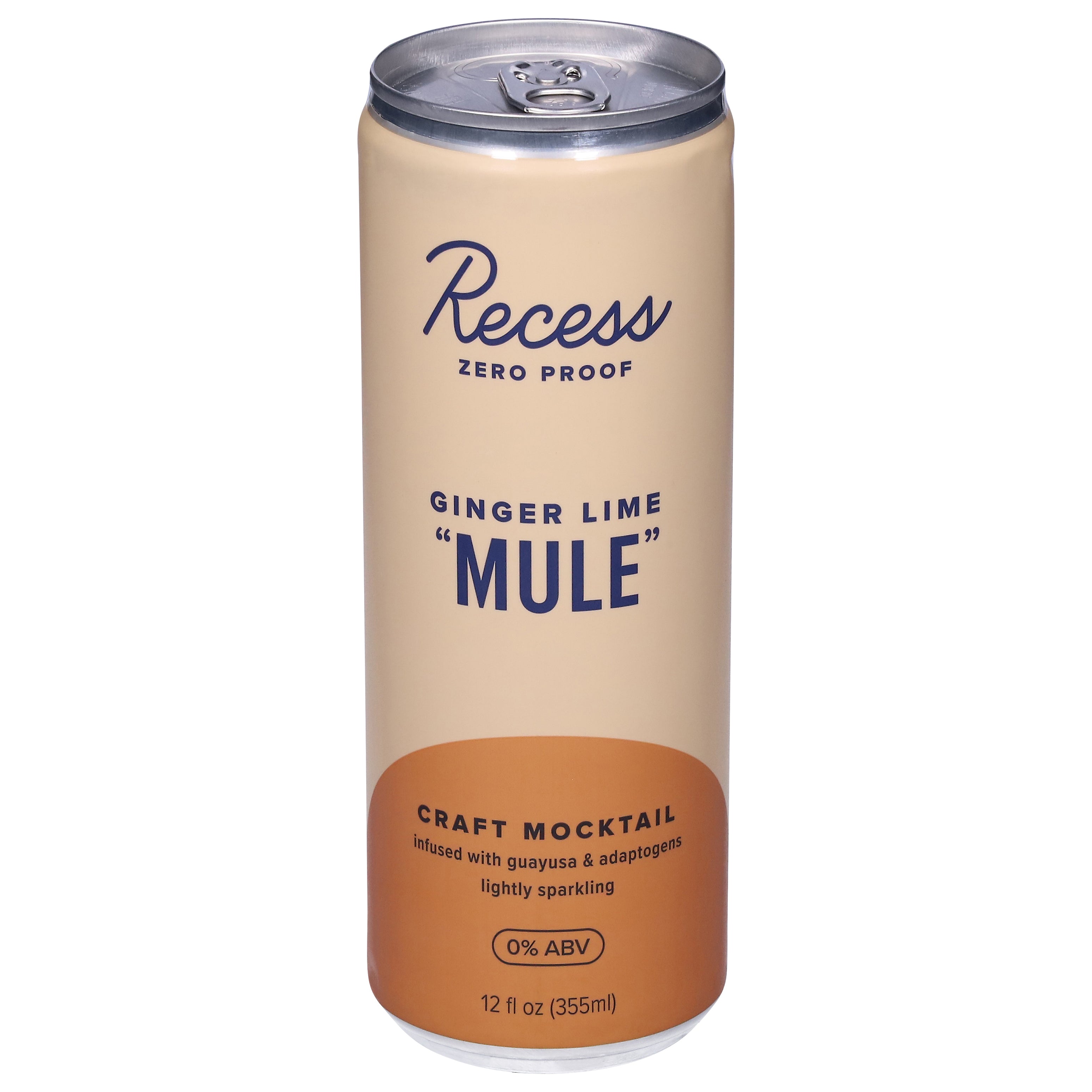 Recess Ginger Lime Mule Craft Mocktail 12 fl oz - Case of 12