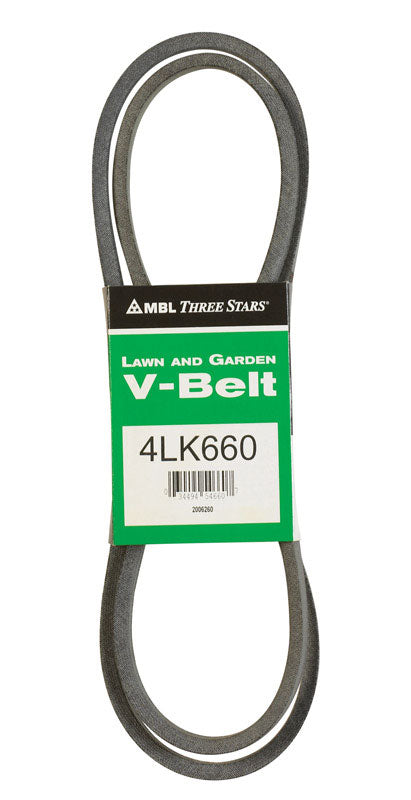MITSUBOSHI - Mitsuboshi Super KB 4LK660 V-Belt 0.5 in. W X 66 in. L For Riding Mowers
