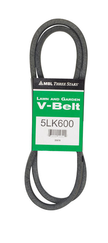 MITSUBOSHI - Mitsuboshi Super KB 5LK600 V-Belt 0.63 in. W X 60 in. L For Riding Mowers