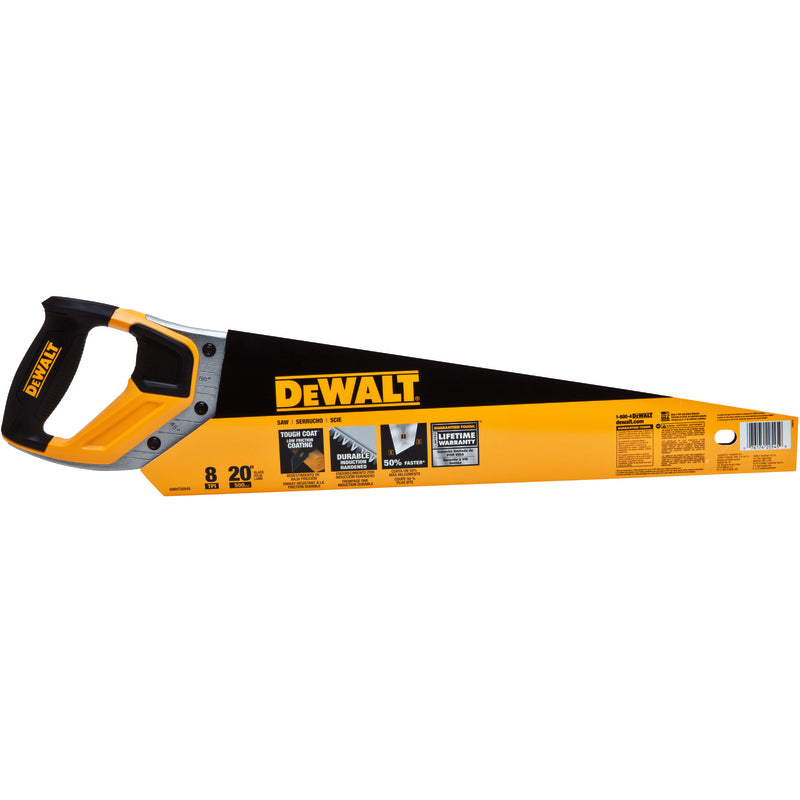 DEWALT - DeWalt 20 in. Steel Handsaw 8 TPI 1 pc