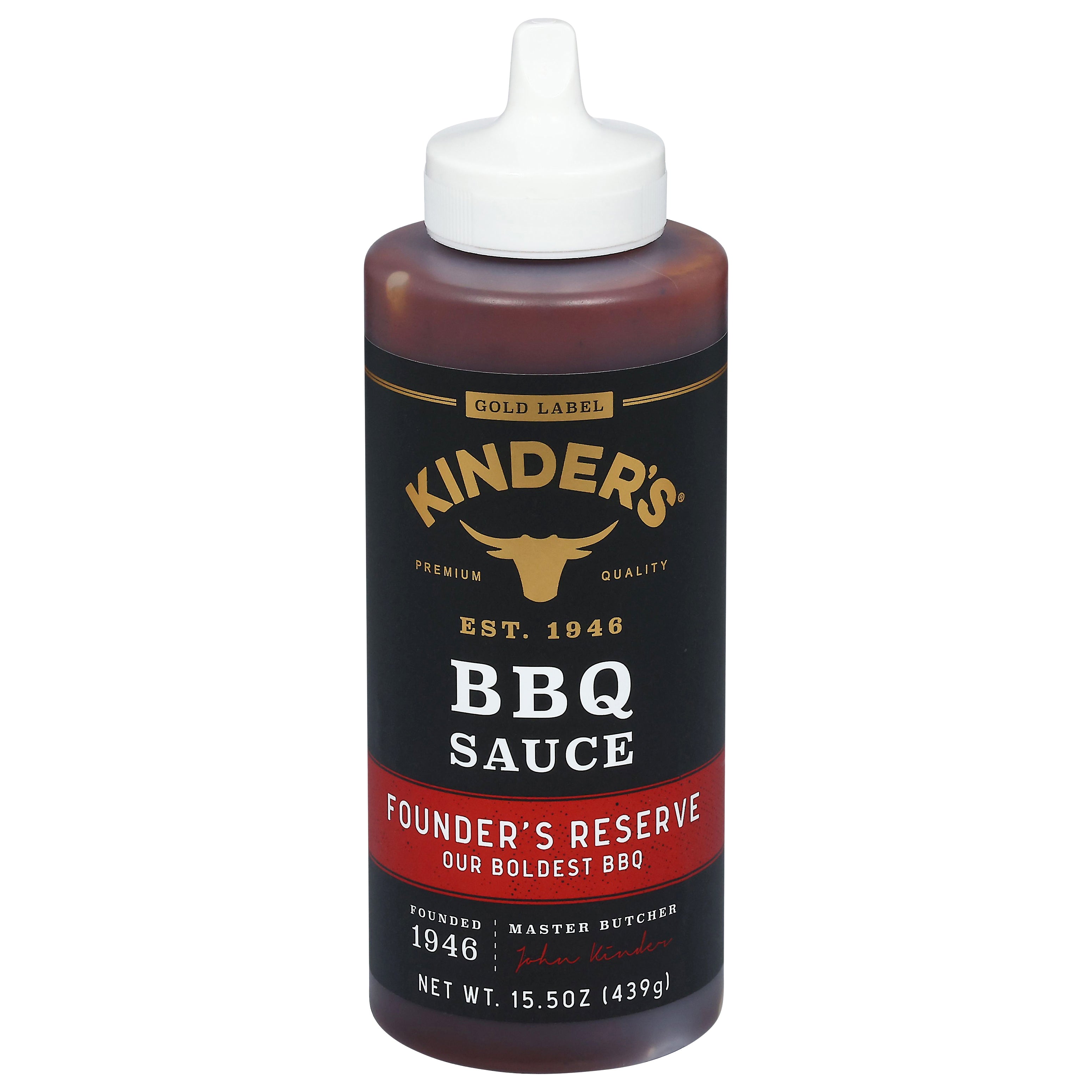 Kinder's Founder's Reserve BBQ Sauce 15.5 oz - Case of 6