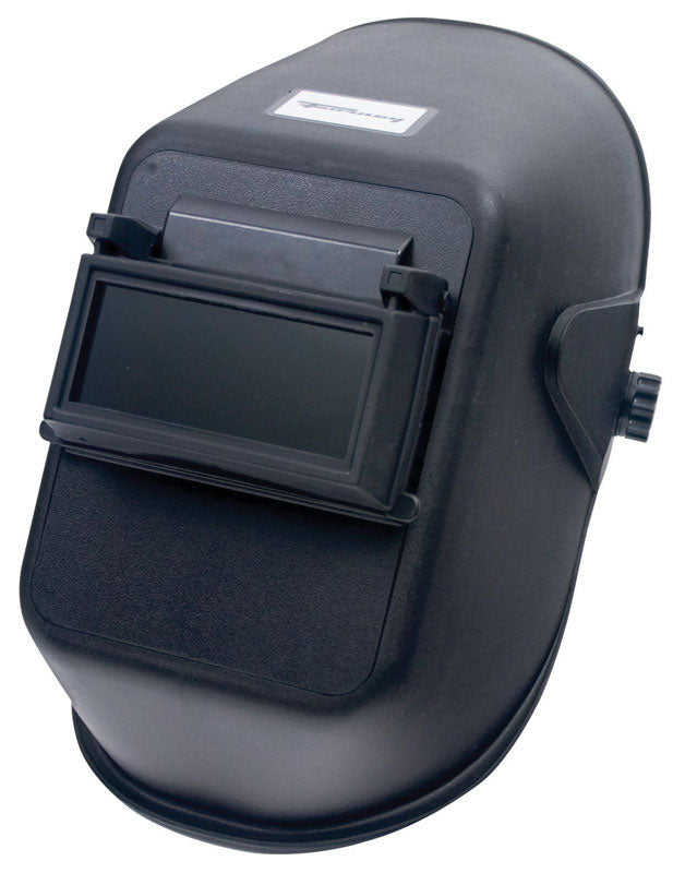 FORNEY - Forney 2 in. H X 4.3 in. W Polymer Welding Helmet #10 Black 1 pc
