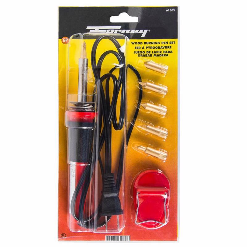 FORNEY - Forney Corded Wood Burning Iron Kit 30 W 1 each